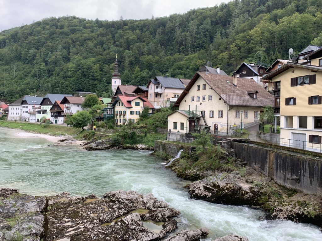 Historisches Gebäude im Salzkammergut